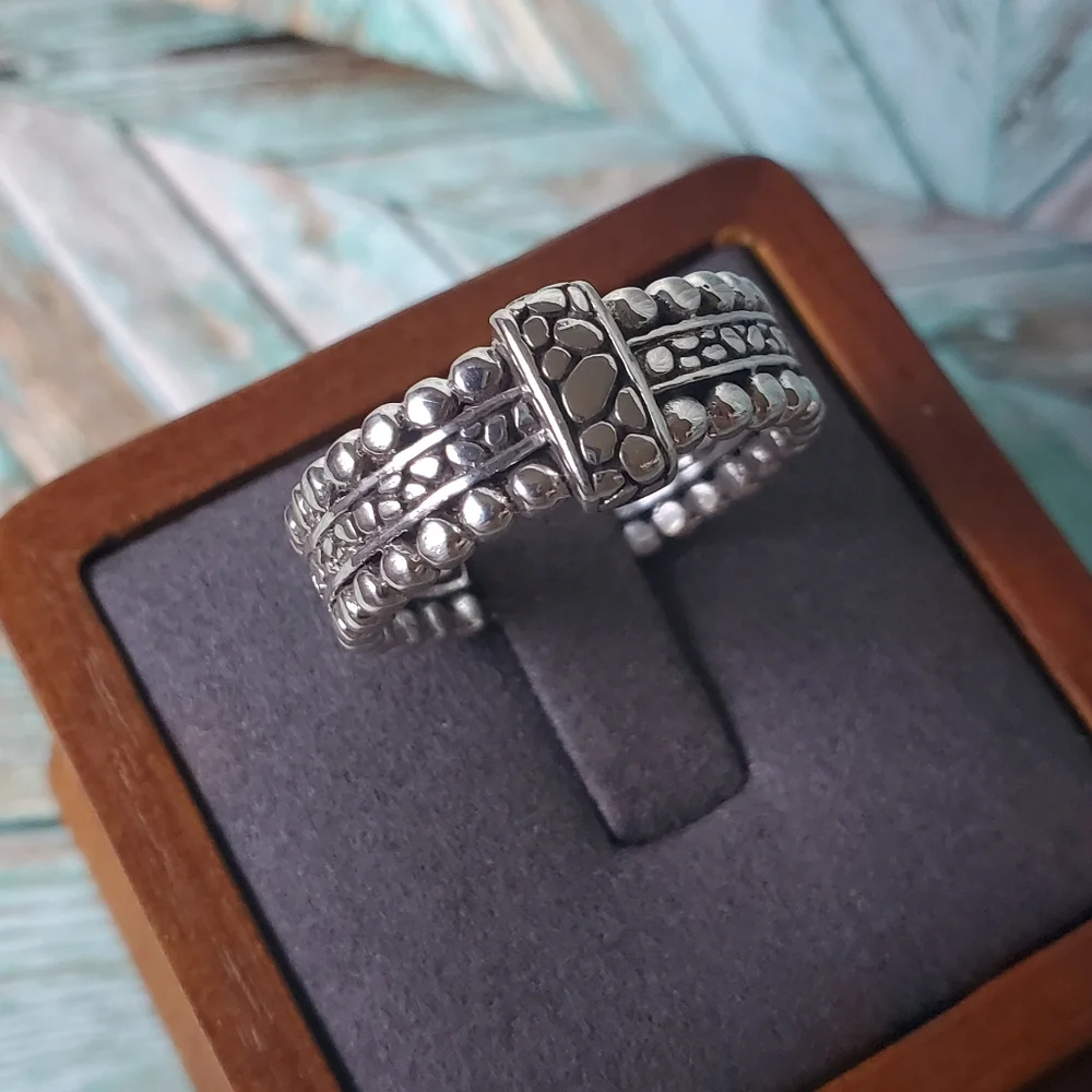 925 Sterling Silver‎ Unisex Ring